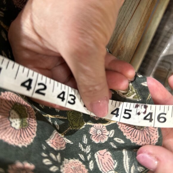 Natural Life Floral Button Front Amelia Dress Sz XL - Picture 8 of 8